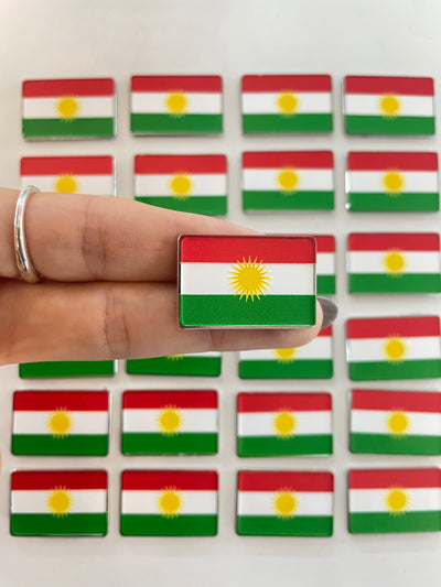 Metal Sticker – Kurdistan Flag