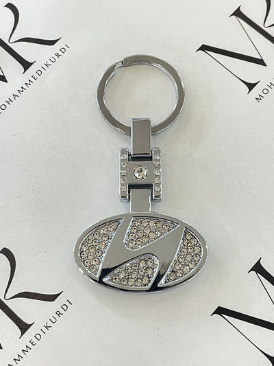 Metal Keychain – HYUNDAI Logo ميدالية مفاتيح معدنية - LUXURY