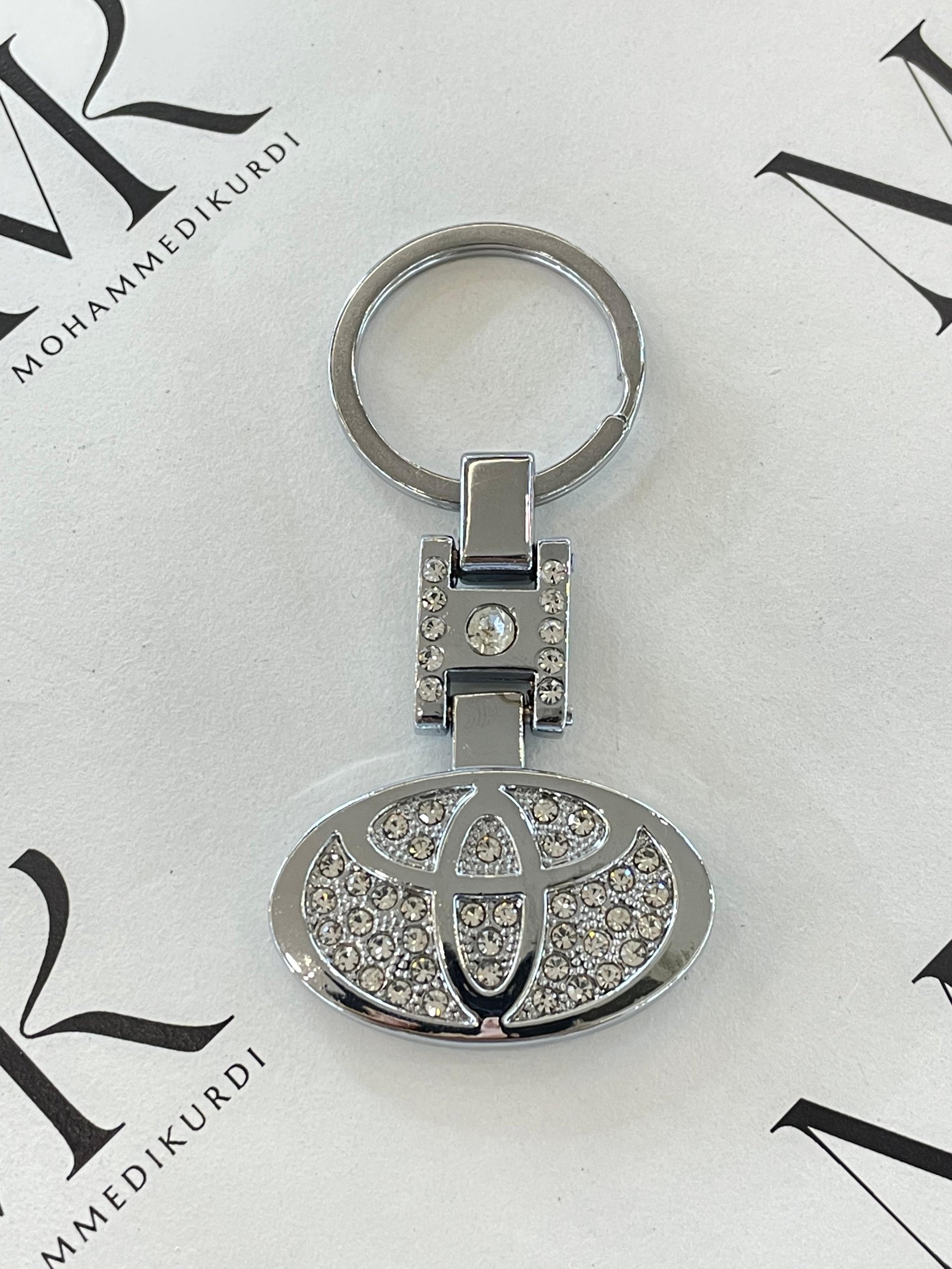 Metal Keychain – TOYOTA Logo ميدالية مفاتيح معدنية - LUXURY