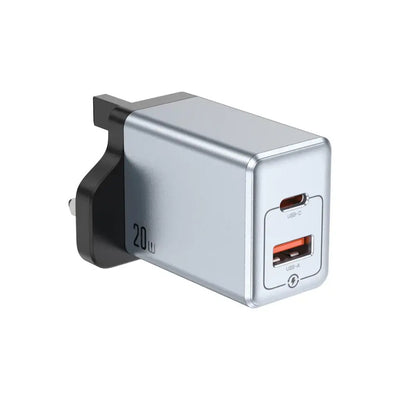 GREEN LION PREMIUM SERIES DUAL PORT WALL CHARGER 20W PD
