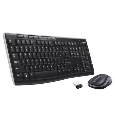 Logitech Wireless Keyboard & Mouse Combo MK270 - Original