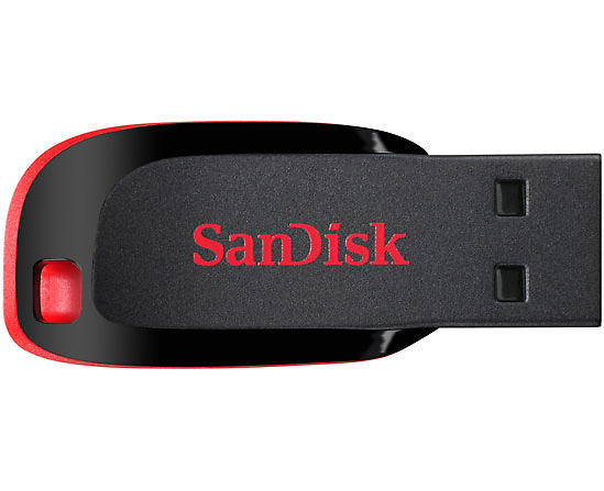 SanDisk Cruzer Blade USB Flash Drive 64GB