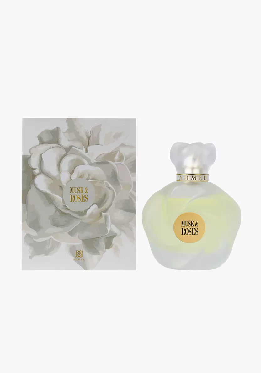 AHMED AL MAGHRIBI MUSK & ROSES – EDP 75ML (ORIGINAL)