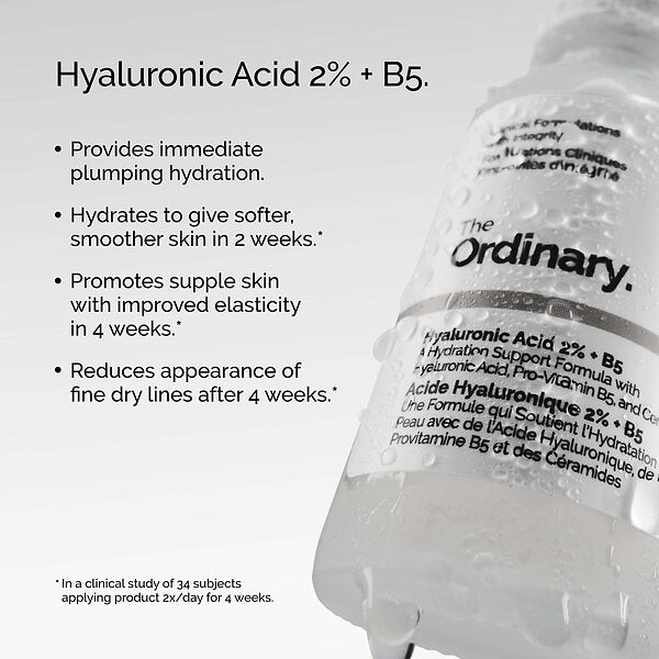 The Ordinary Hyaluronic Acid 2% + B5 Concentrate 30ml  - ORIGINAL