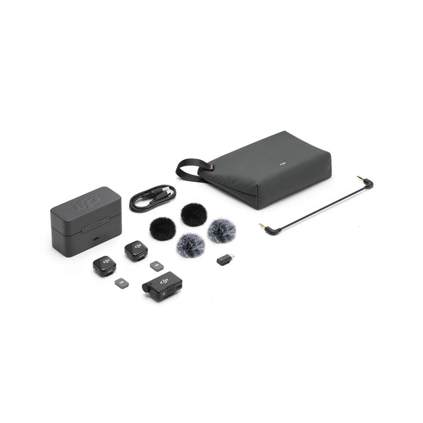 DJI MIC MINI – (2 TX + 1 RX + CHARGING CASE) (ORIGINAL)