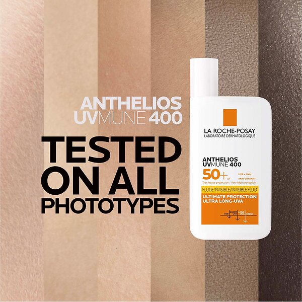 La Roche Posay Anthelios UVMune 400 Invisible Fluid SPF50+ 50ml  - ORIGINAL