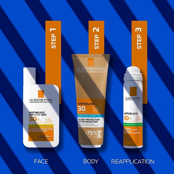 La Roche Posay Anthelios UVMune 400 Invisible Fluid SPF50+ 50ml  - ORIGINAL