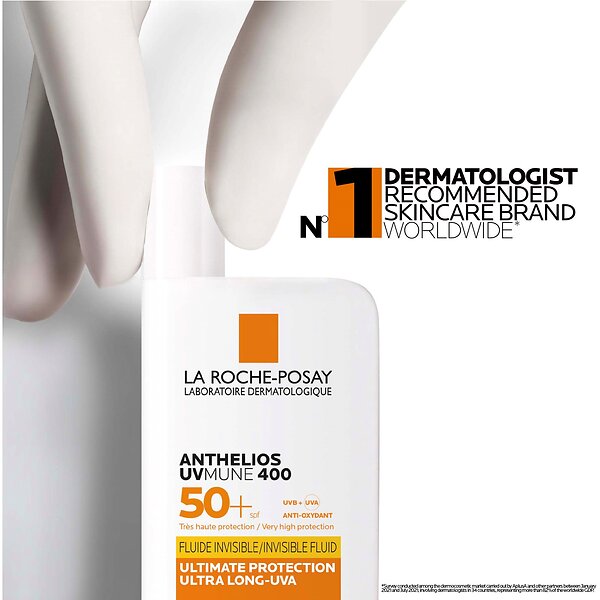 La Roche Posay Anthelios UVMune 400 Invisible Fluid SPF50+ 50ml  - ORIGINAL