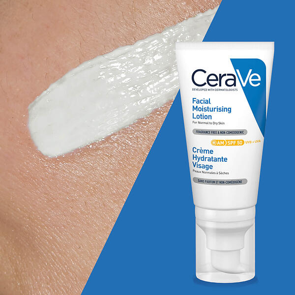 CeraVe Facial Moisturizing Lotion Normal/Dry Skin SPF50 52ml  - ORIGINAL