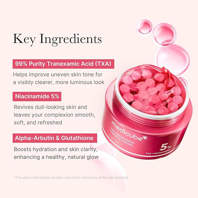 Medicube – TXA Niacinamide Capsule Cream 55 g