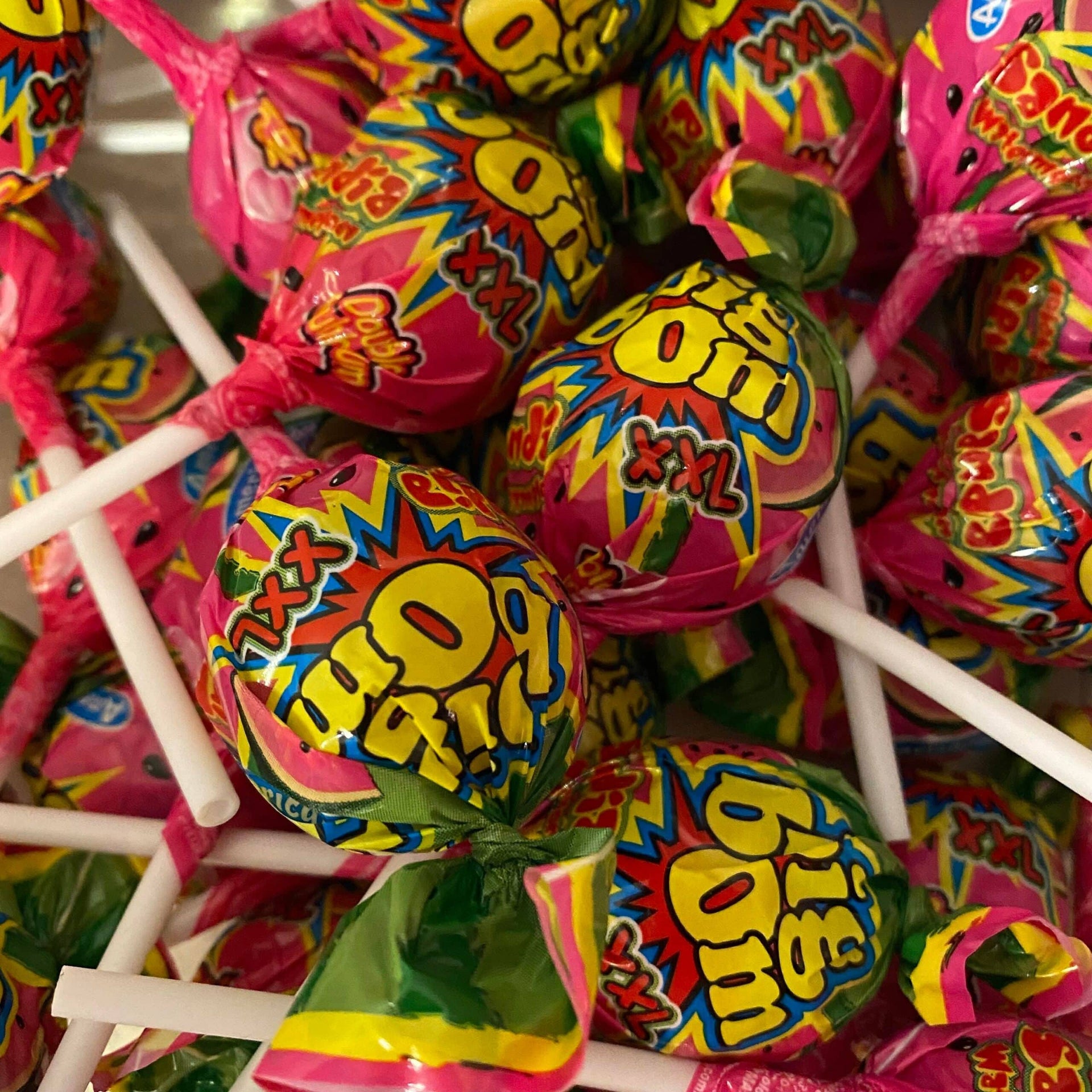 Lollipop Big Bom XXL Strawberry (Masasa)