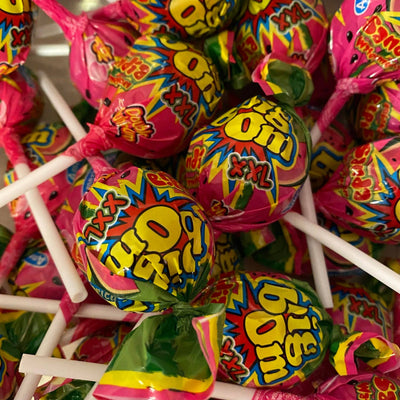 Lollipop Big Bom XXL Strawberry (Masasa)
