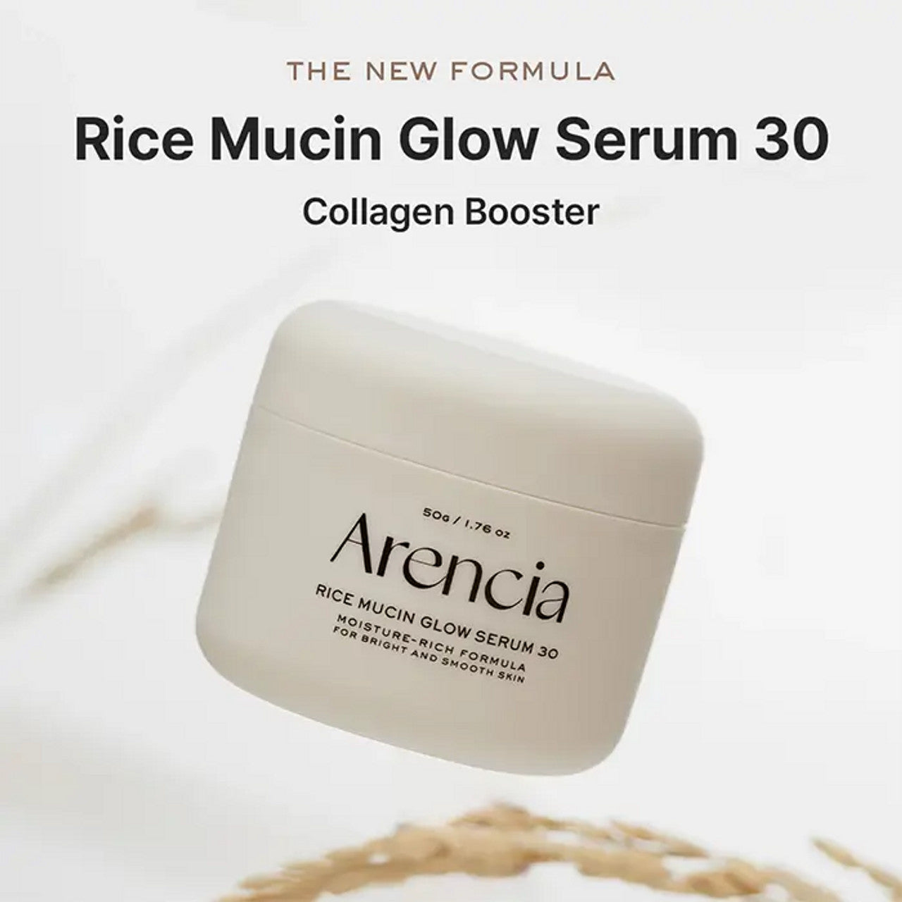 ARENCIA Rice Mucin Glow Serum 30 50g  - ORIGINAL