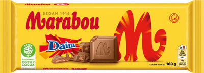 Marabou Daim Milk Chocolate 160g