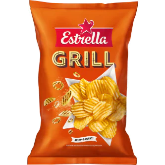 Estrella Grill Chips 40g – Crispy, Flavorful & Classic - Chips