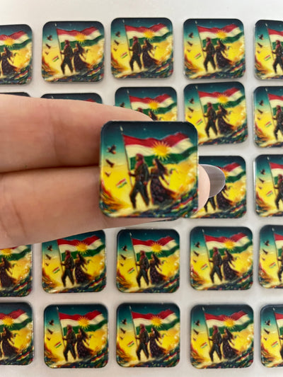 Metal Sticker – Kurdistan