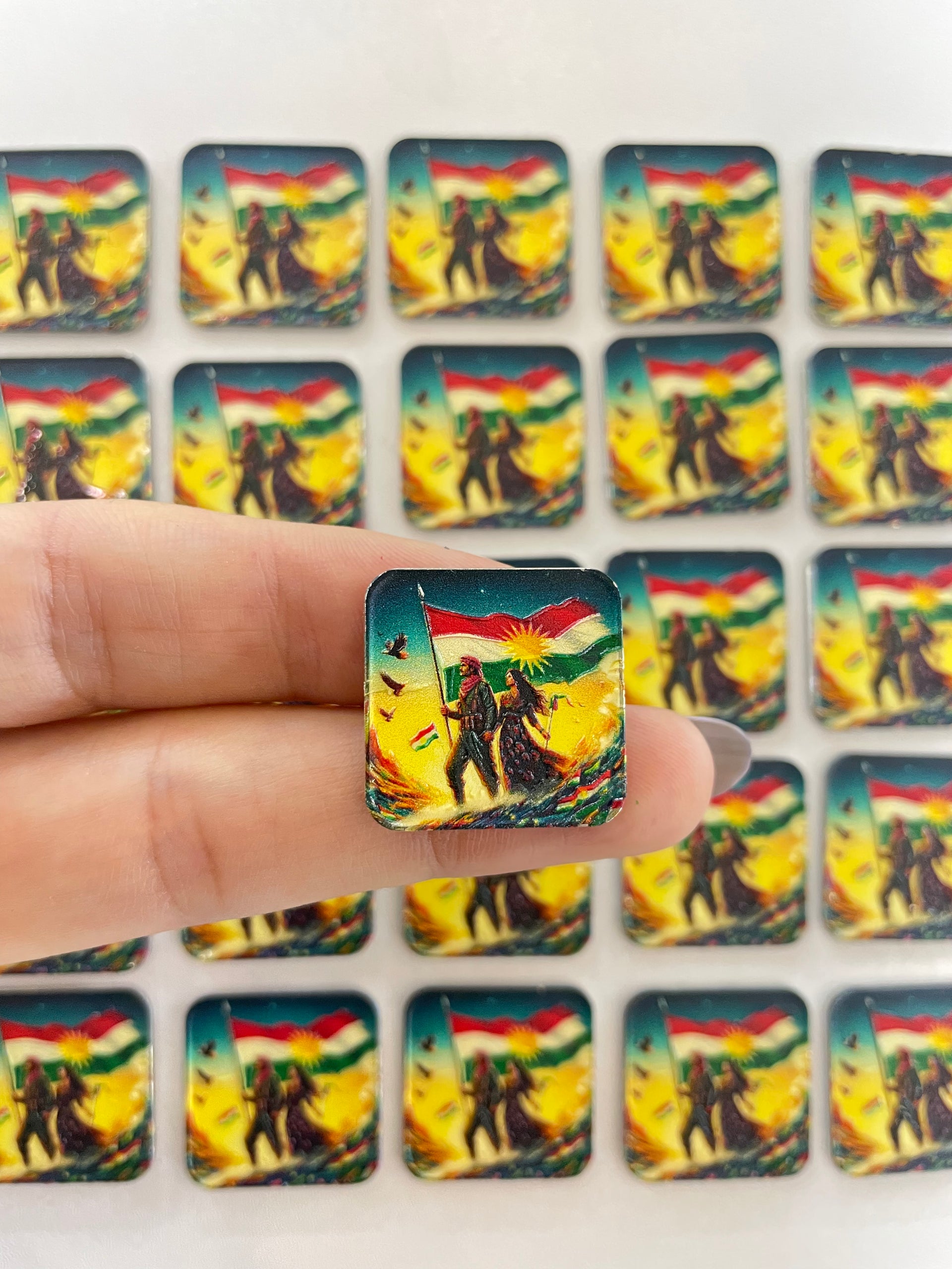 Metal Sticker – Kurdistan