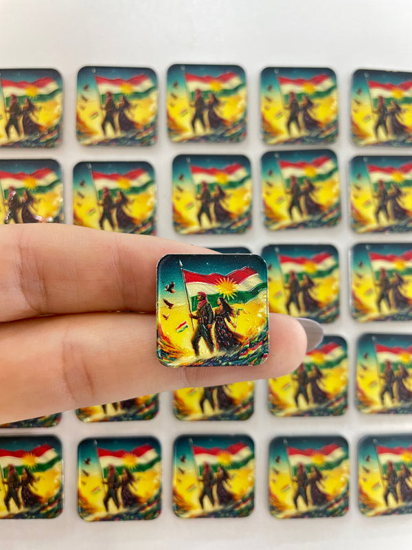 Metal Sticker – Kurdistan