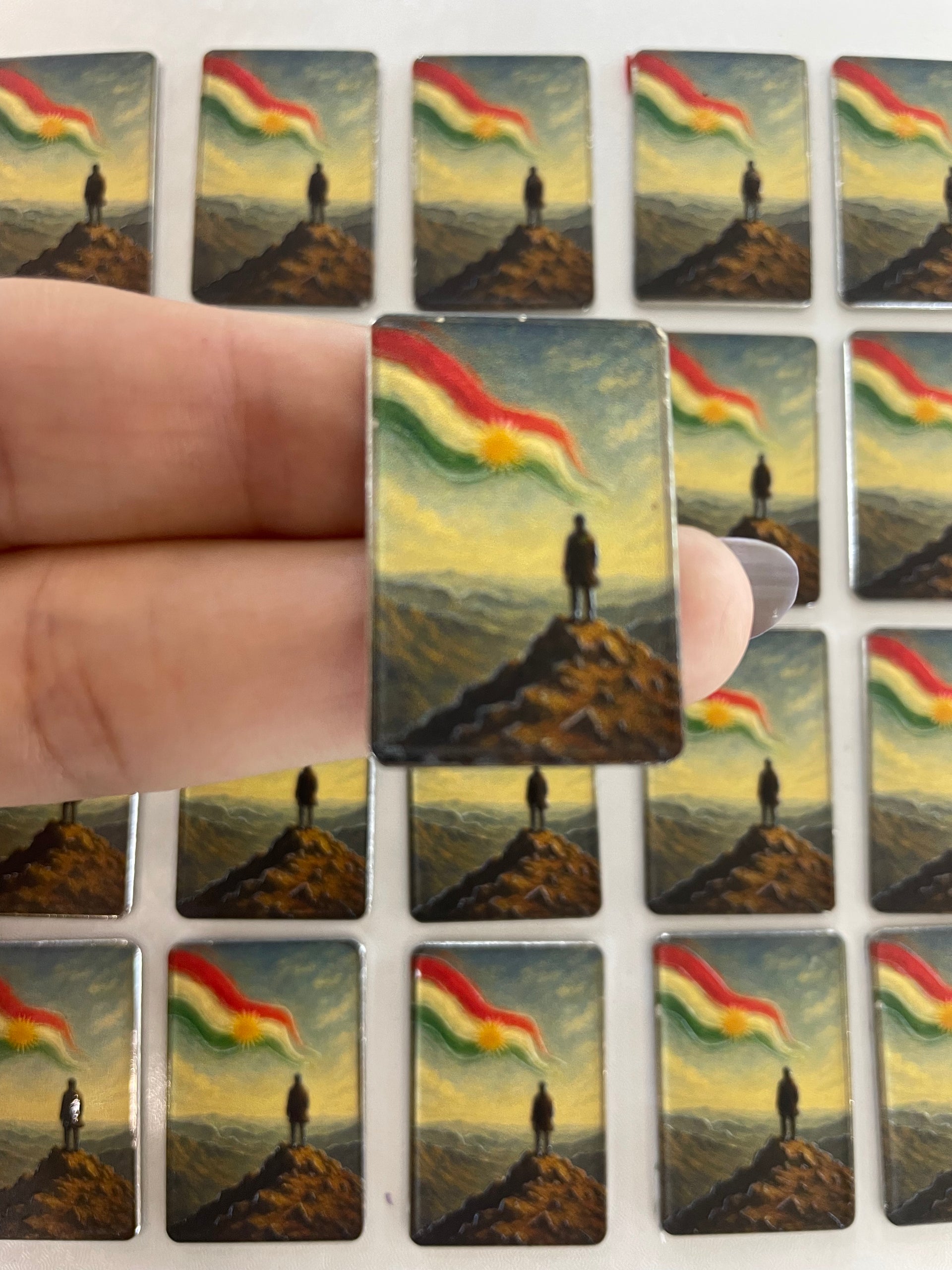 Metal Sticker – Kurdish design