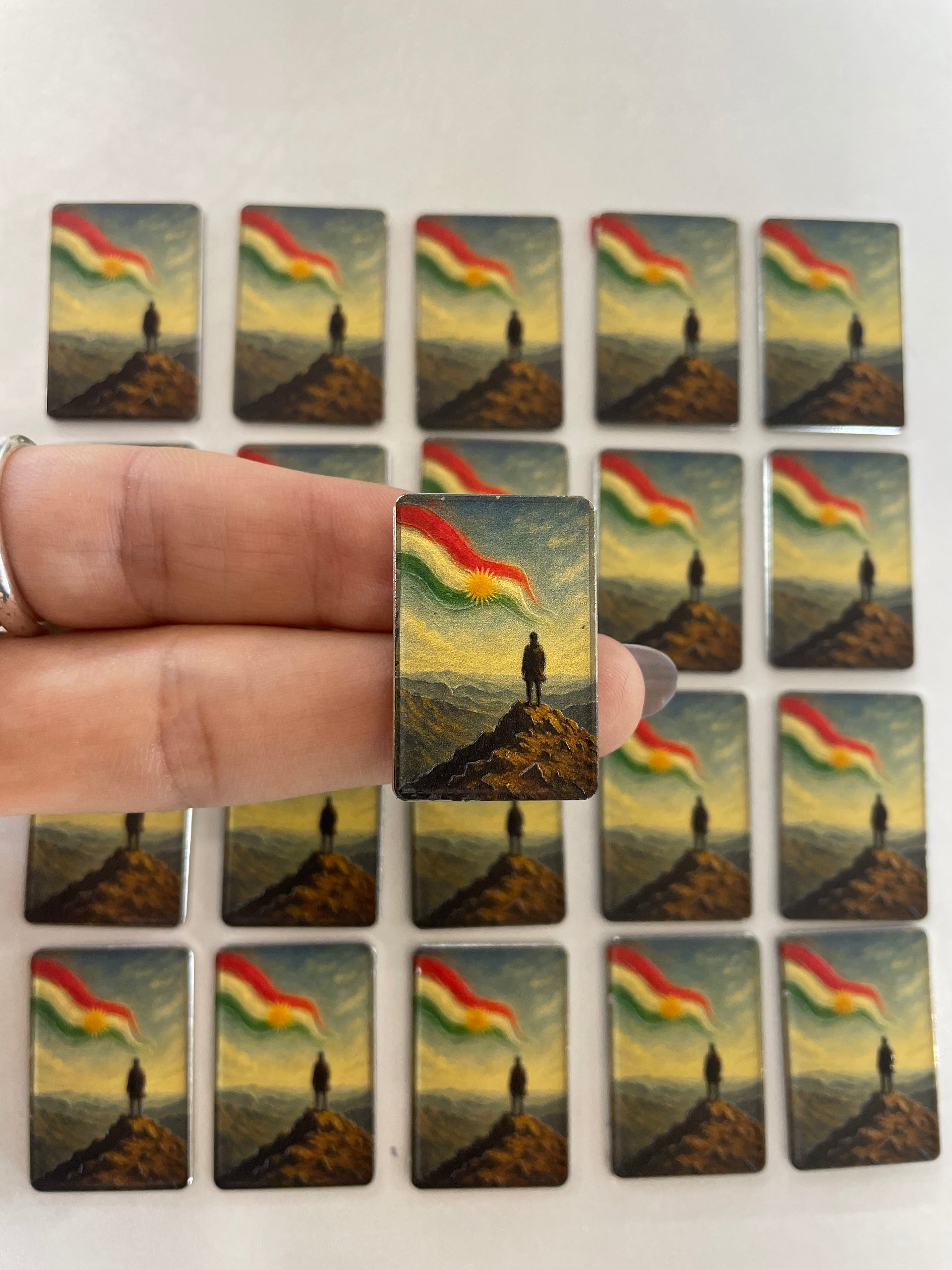 Metal Sticker – Kurdish design