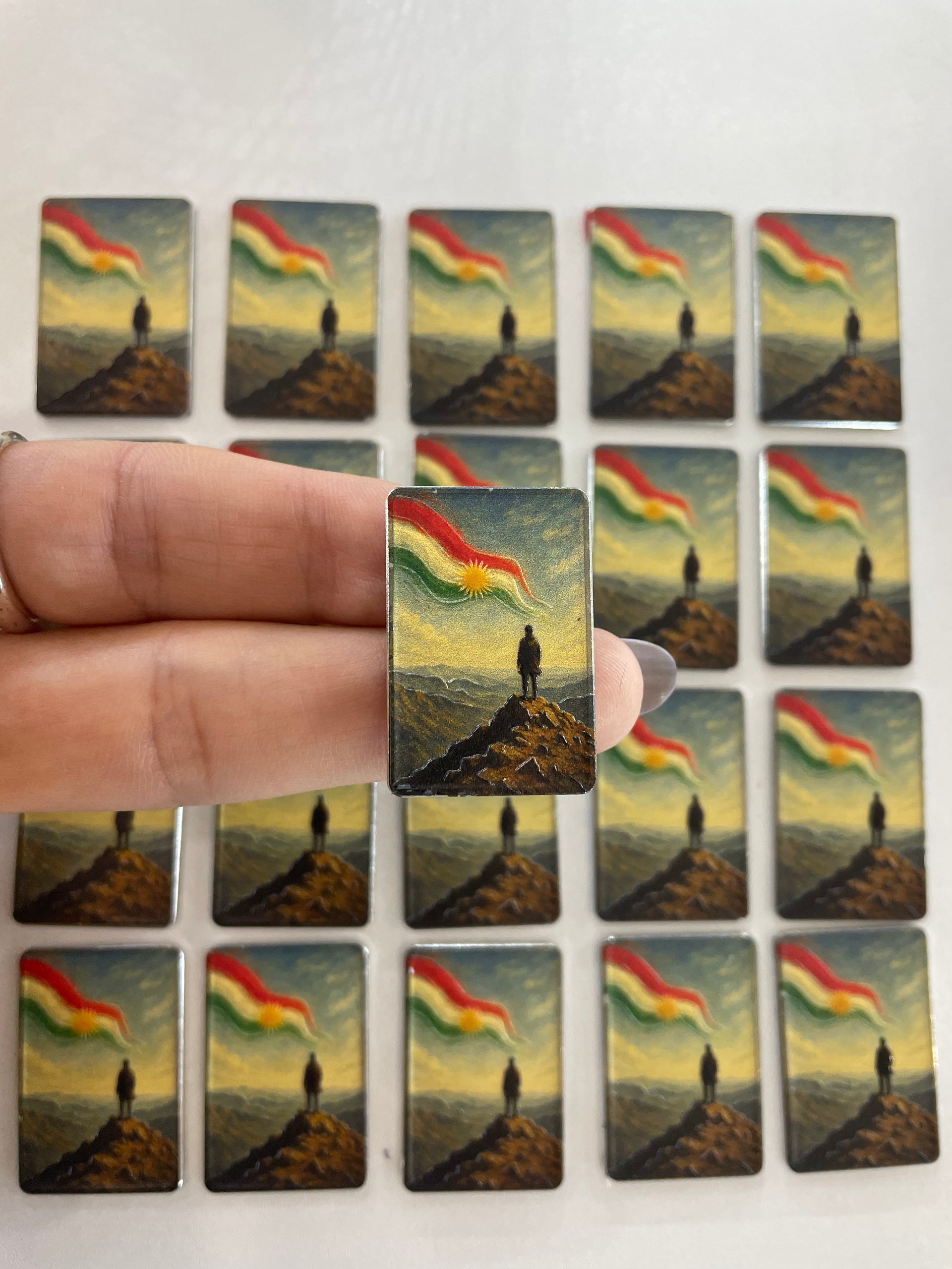 Metal Sticker – Kurdish design