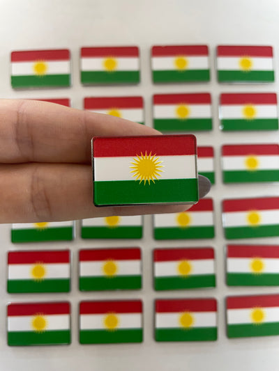 Metal Sticker – Kurdistan Flag