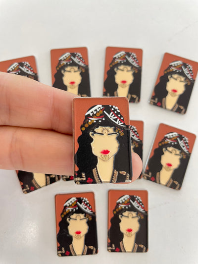 Metal Sticker – Kurdish Women TRADITIONAL ZHIN
