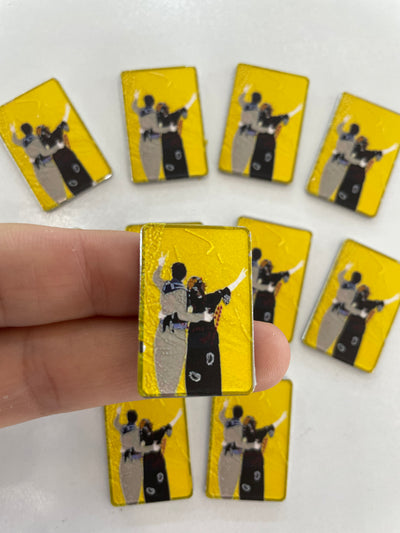 Metal Sticker – Kurdish Men/Women AZADI