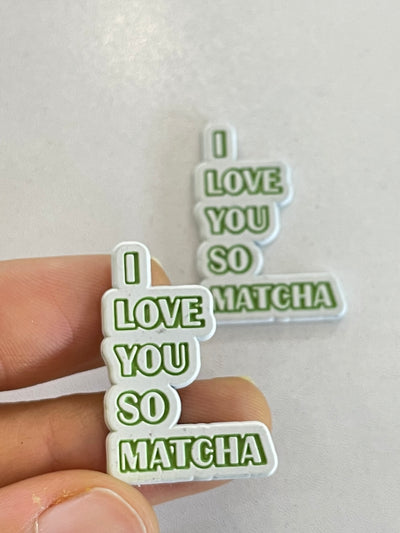 Metal Sticker – I LOVE YOU MATCHA