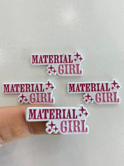 Metal Sticker – Material Girl