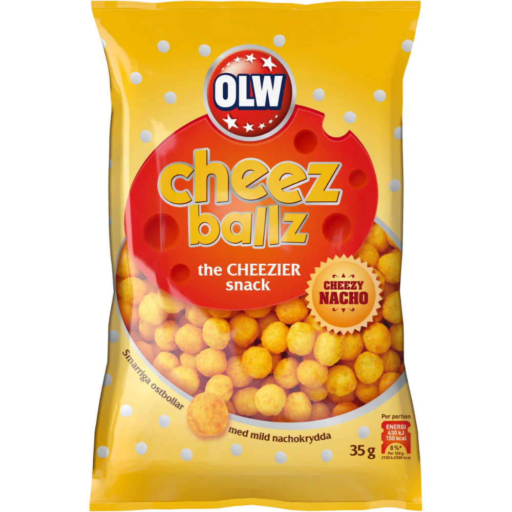 OLW Cheez Ballz 35g - Chips