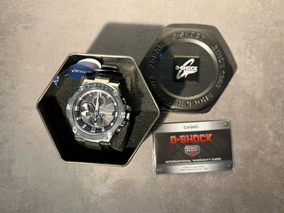 Casio G-Shock G-Steel GST-B100-1AER Bluetooth Watch - Original
