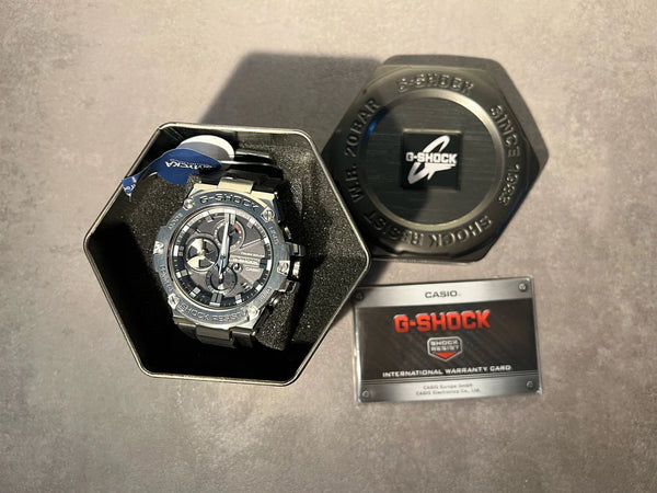 Casio G-Shock G-Steel GST-B100-1AER Bluetooth Watch - Original