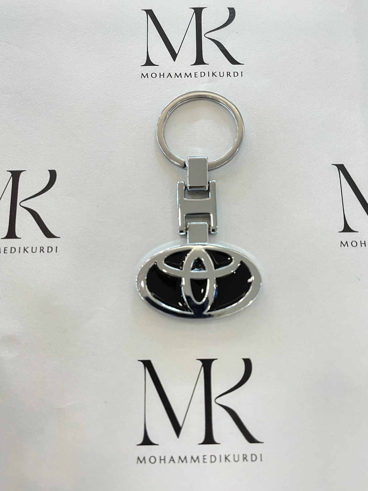 Metal Keychain – Toyota Logo ميدالية مفاتيح معدنية