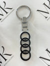 Metal Keychain – AUDI Logo ميدالية مفاتيح معدنية