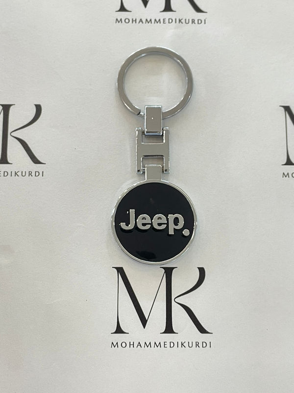 Metal Keychain – Jeep Logo ميدالية مفاتيح معدنية
