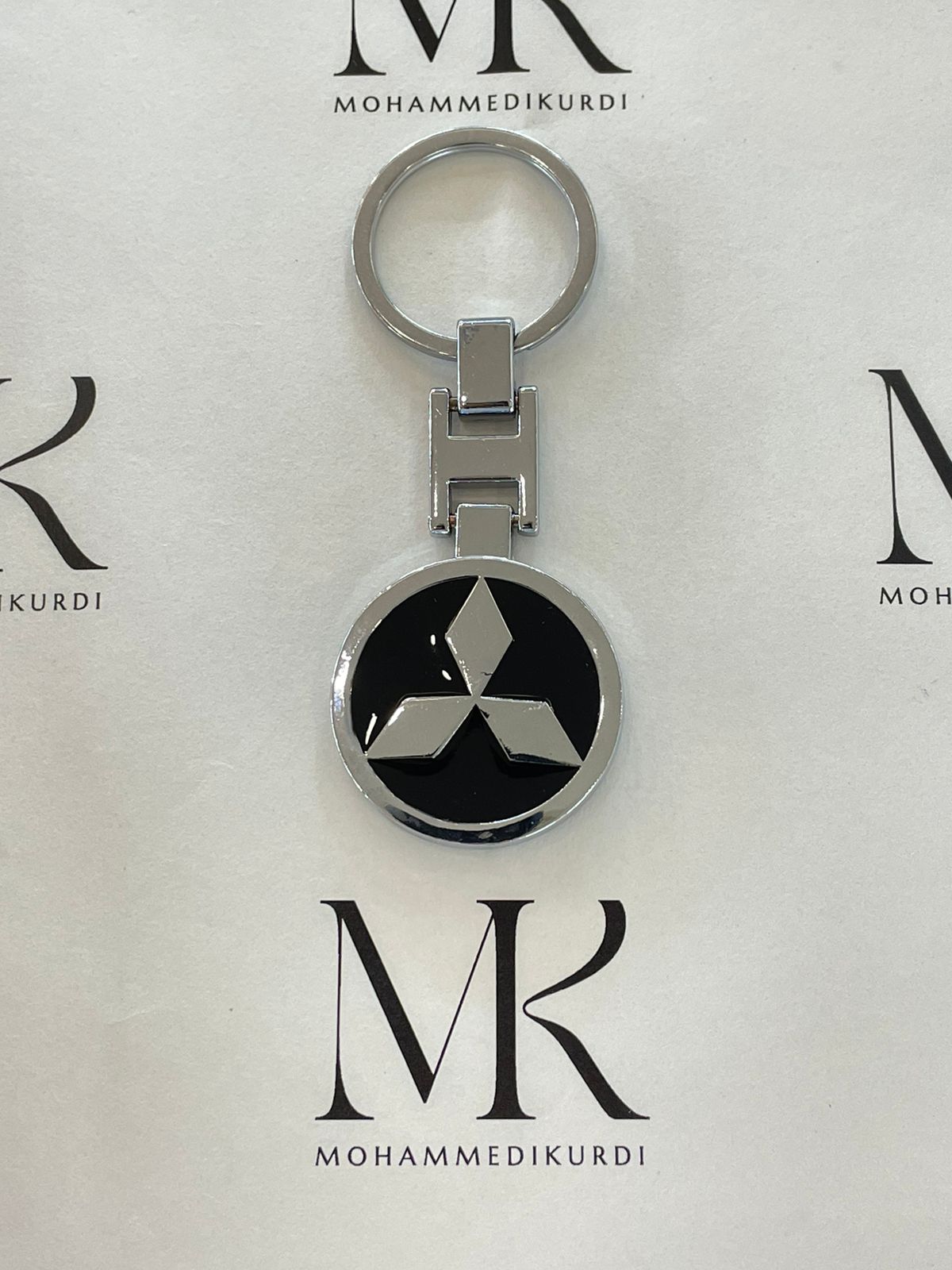 Metal Keychain – Mitsubishi Logo ميدالية مفاتيح معدنية