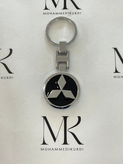 Metal Keychain – Mitsubishi Logo ميدالية مفاتيح معدنية
