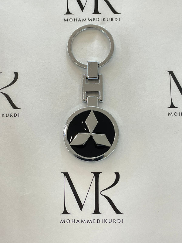 Metal Keychain – Mitsubishi Logo ميدالية مفاتيح معدنية