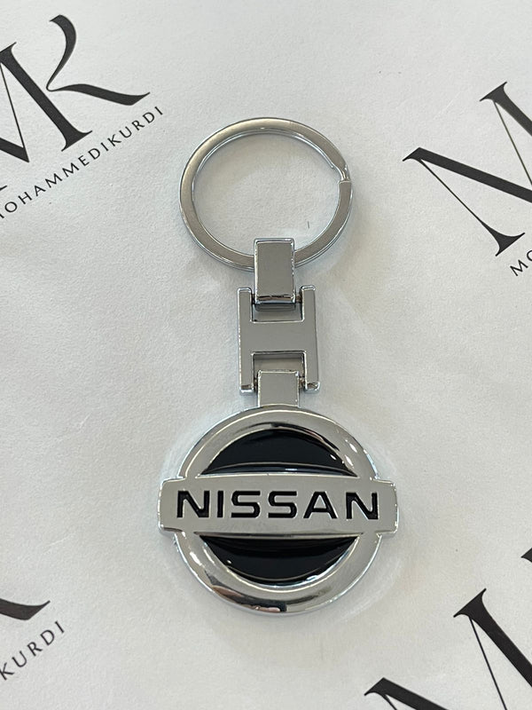 Metal Keychain – NISSAN Logo ميدالية مفاتيح معدنية