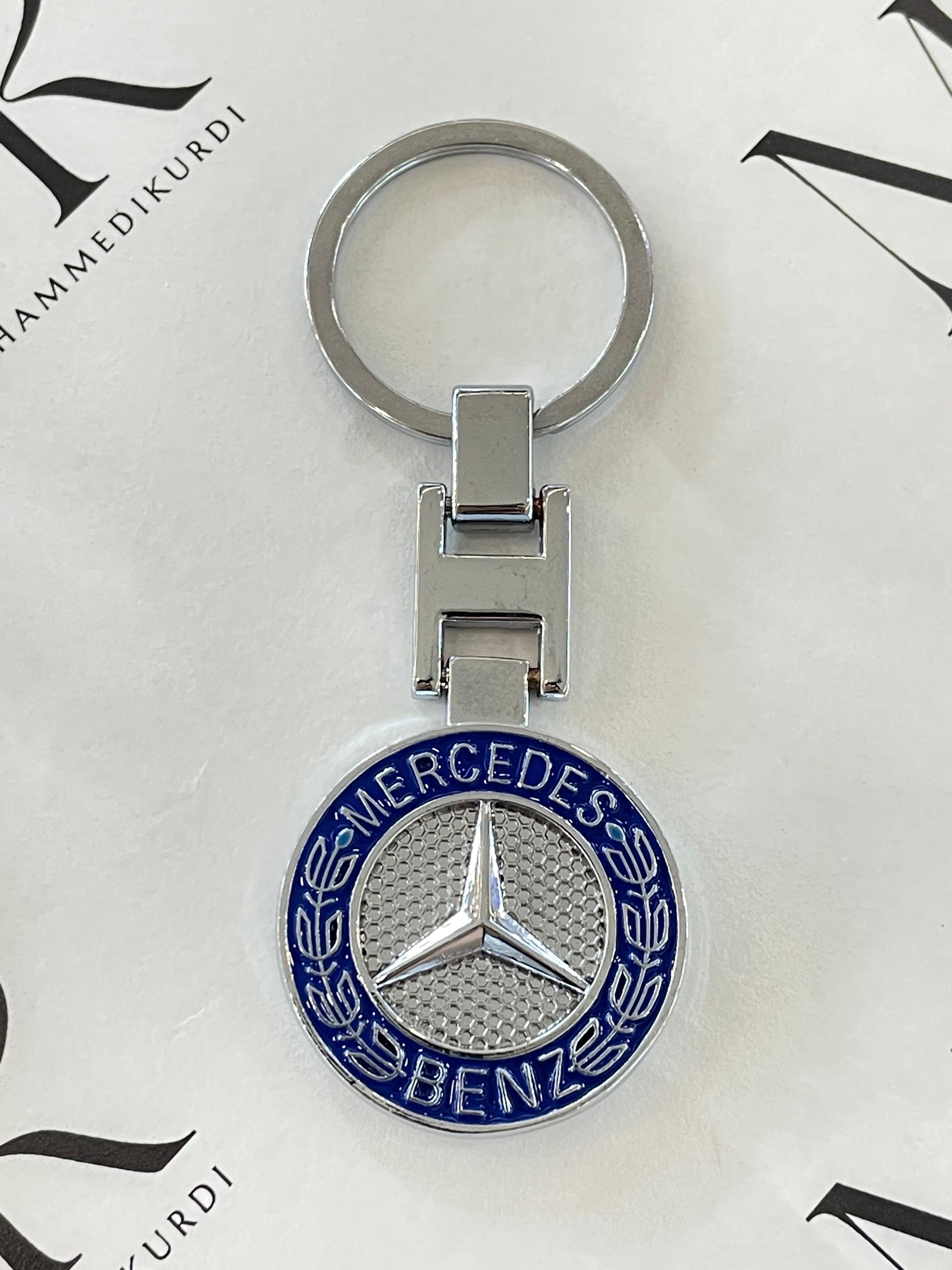 Metal Keychain – MERCEDES Logo ميدالية مفاتيح معدنية - LUXURY SPECIAL