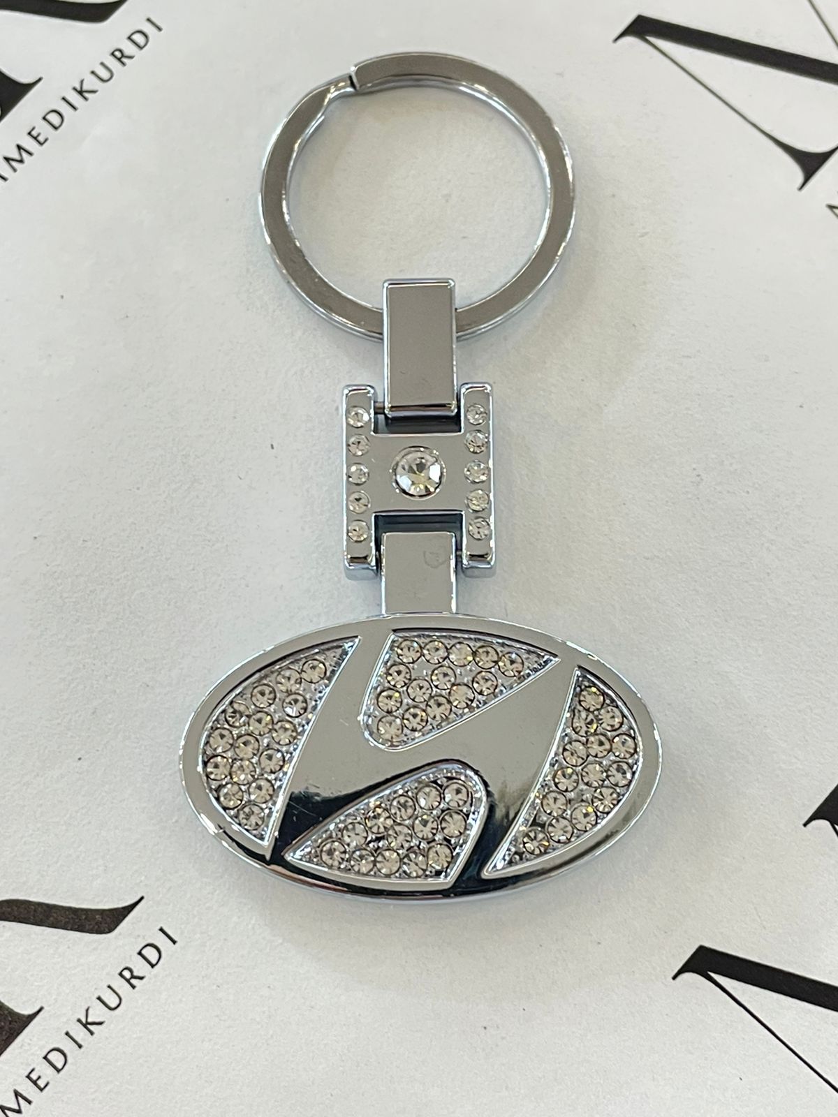 Metal Keychain – HYUNDAI Logo ميدالية مفاتيح معدنية - LUXURY