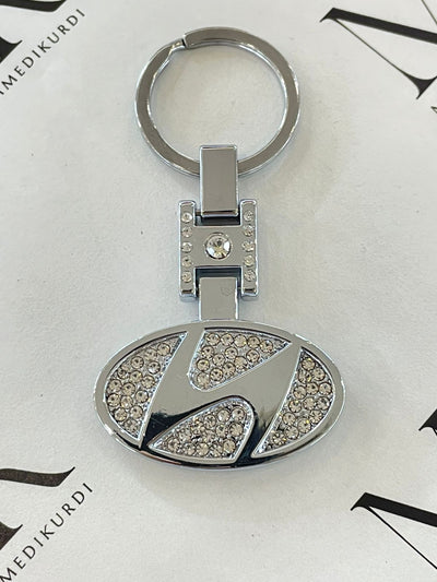Metal Keychain – HYUNDAI Logo ميدالية مفاتيح معدنية - LUXURY