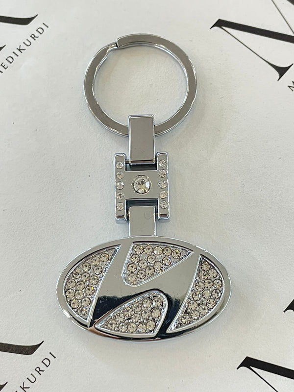 Metal Keychain – HYUNDAI Logo ميدالية مفاتيح معدنية - LUXURY