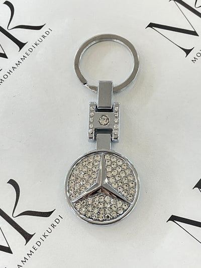 Metal Keychain – MERCEDES Logo ميدالية مفاتيح معدنية - LUXURY