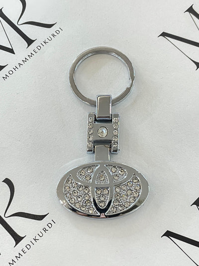 Metal Keychain – TOYOTA Logo ميدالية مفاتيح معدنية - LUXURY