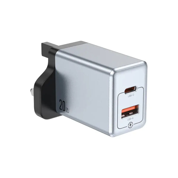 GREEN LION PREMIUM SERIES DUAL PORT WALL CHARGER 20W PD