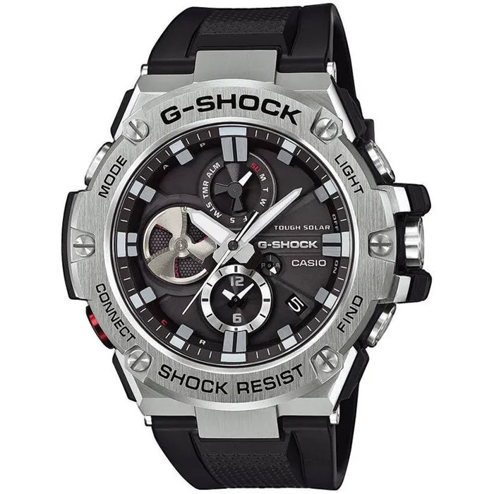 Casio G-Shock G-Steel GST-B100-1AER Bluetooth Watch - Original