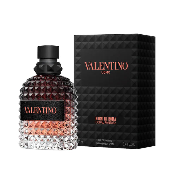VALENTINO UOMO BORN IN ROMA CORAL FANTASY EDT 100ML (MAN)  - ORIGINAL